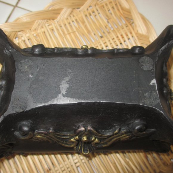 Vintage Carved trinket box JEWELRY BOX TRINKET BOX STORAGE - Picture 9 of 15